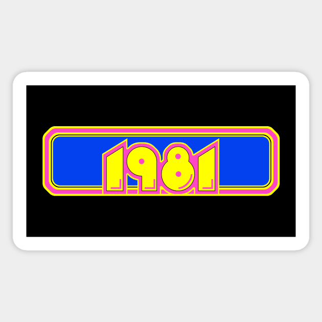 1981 Arcade Game Sticker by GloopTrekker